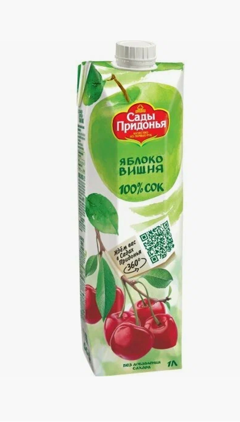 Сок "Сады Придонья" яблоко вишня
